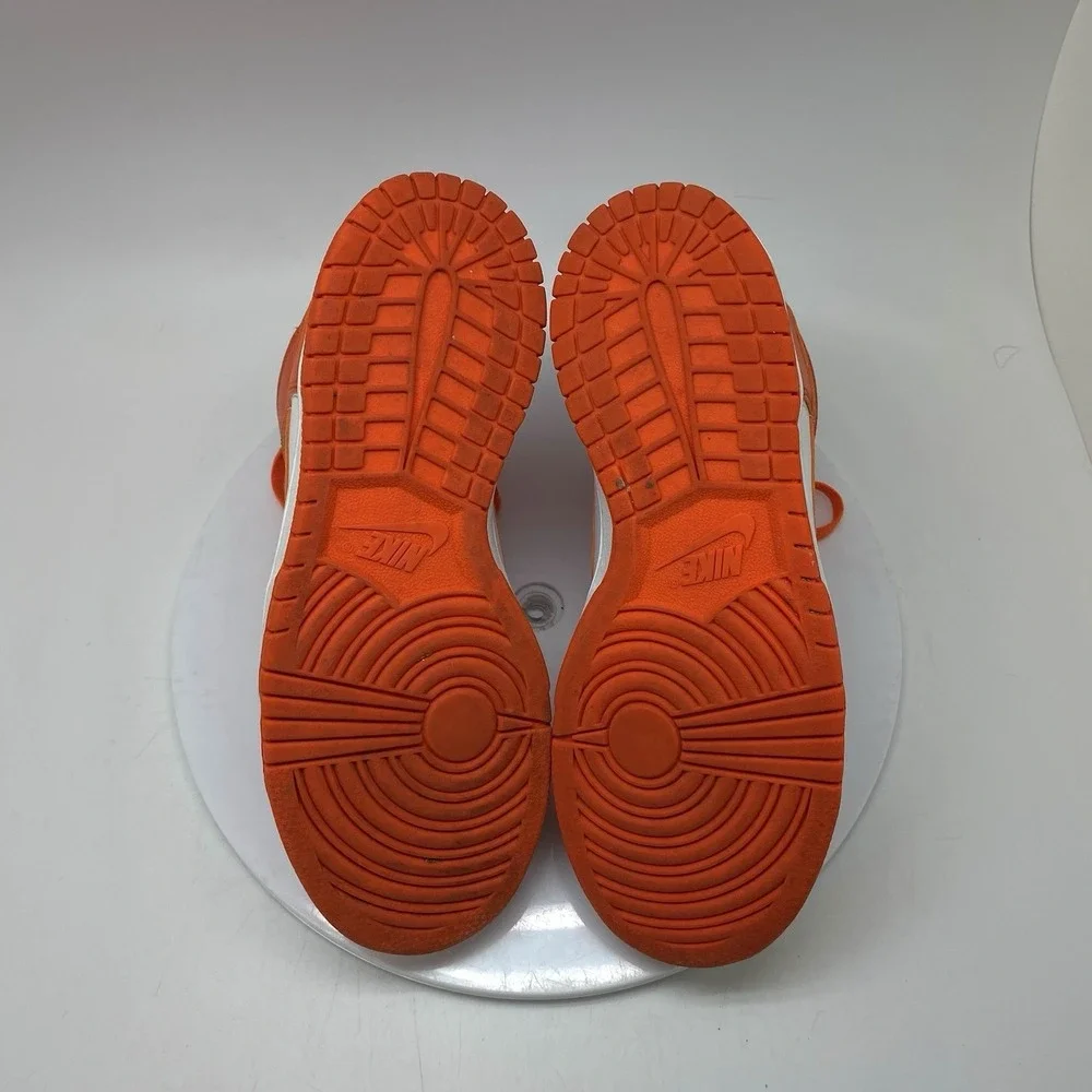 Nike Dunk High Shoes Youth 5.5Y Orange White DB2179-100 Athletic Causal Shoes